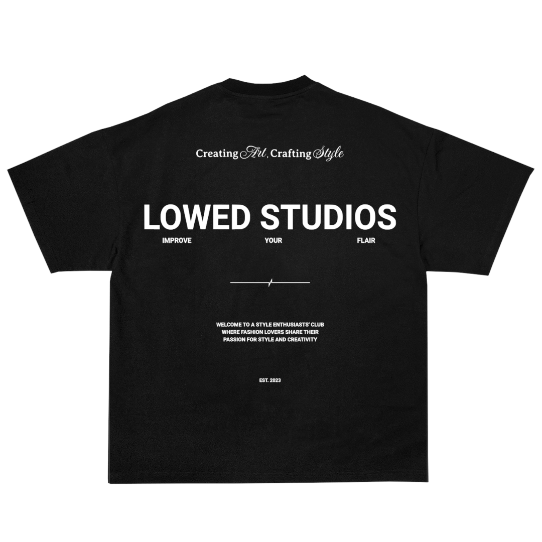 #001 BLACK TEE