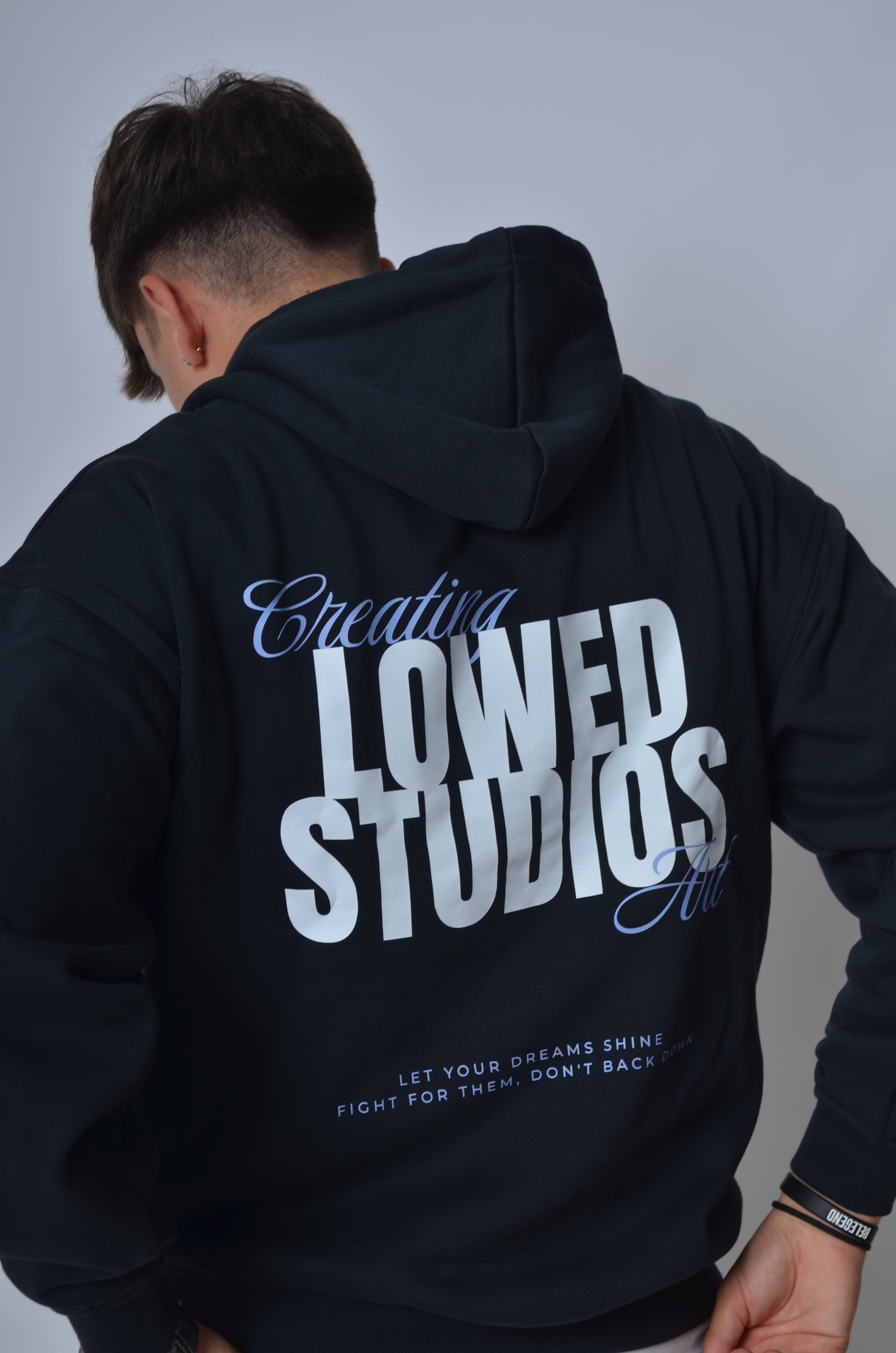 GÉNESIS #001 – Navy Hoodie | Core ll