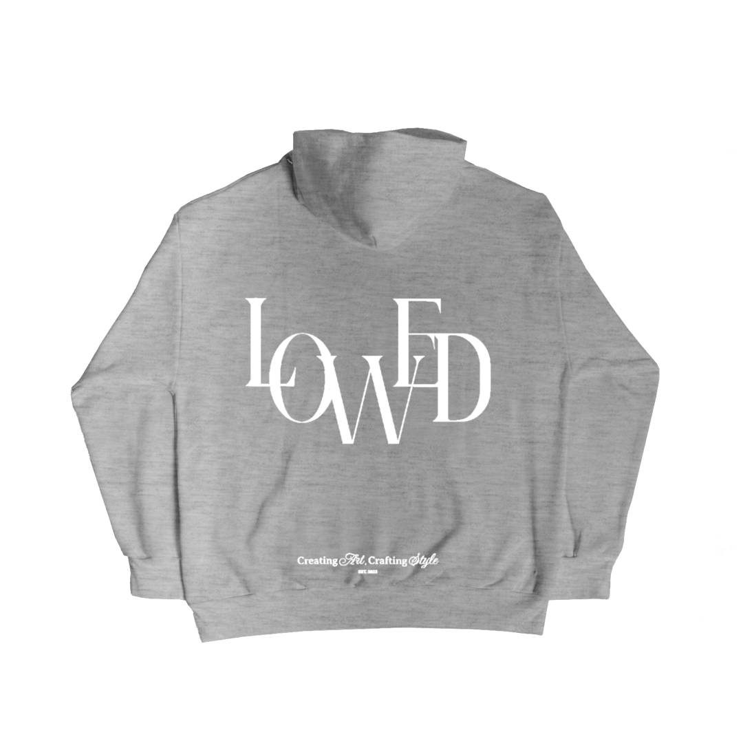#002 GREY HOODIE