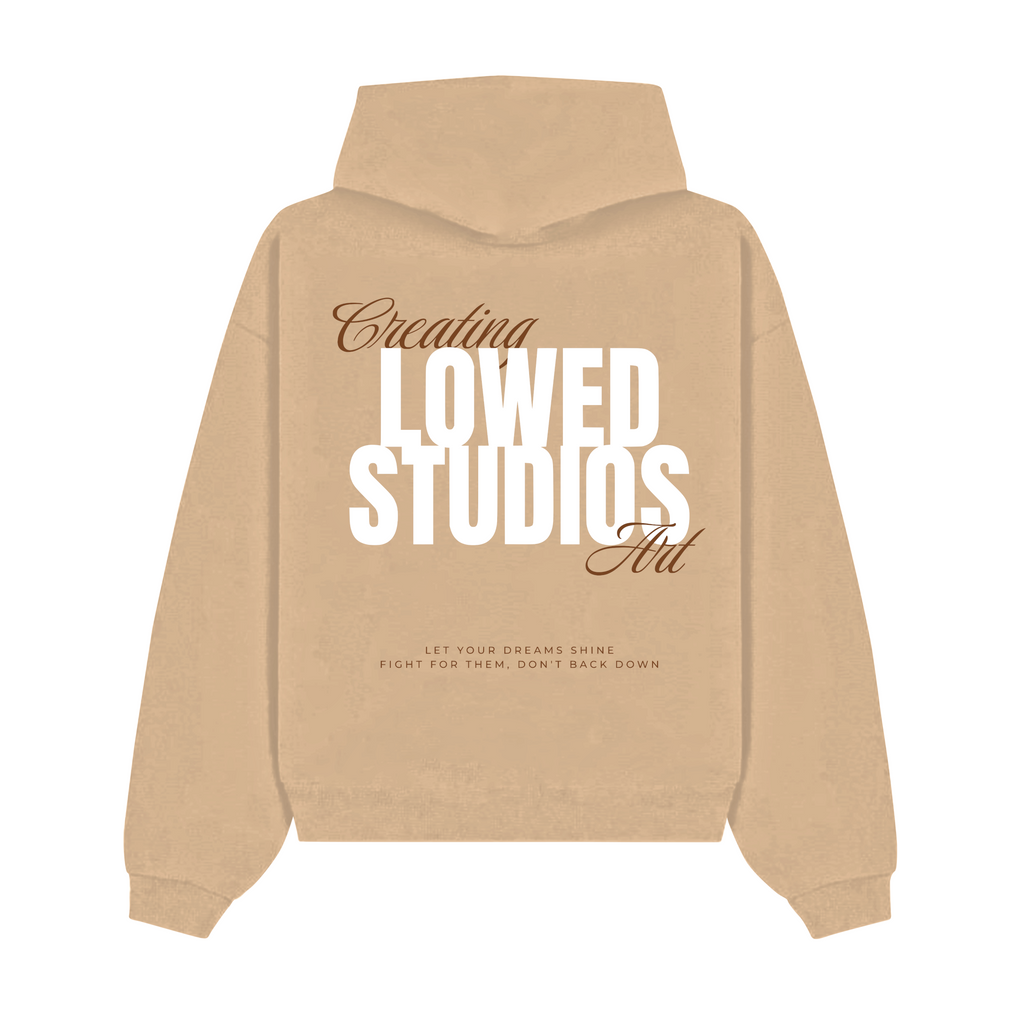#003 BEIGE HOODIE