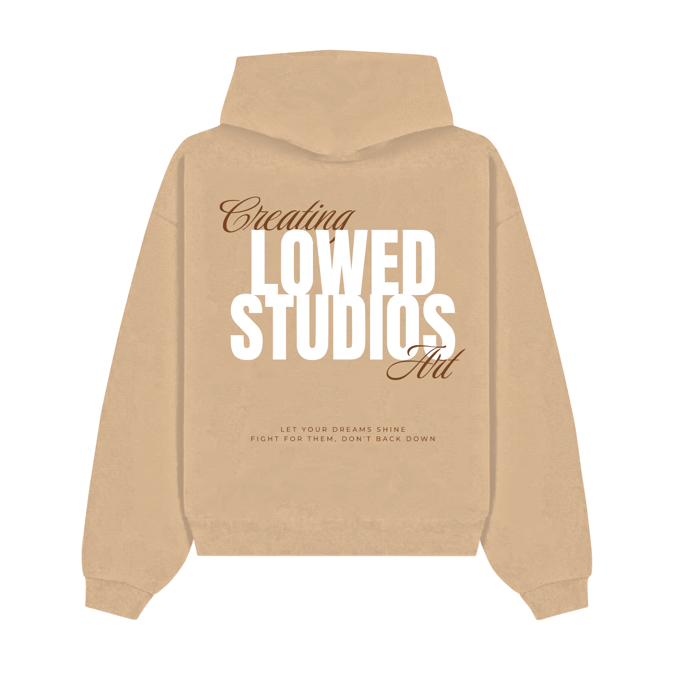 #003 BEIGE HOODIE