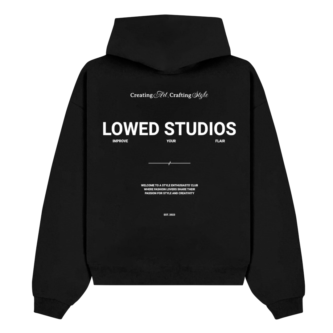 #001 BLACK HOODIE